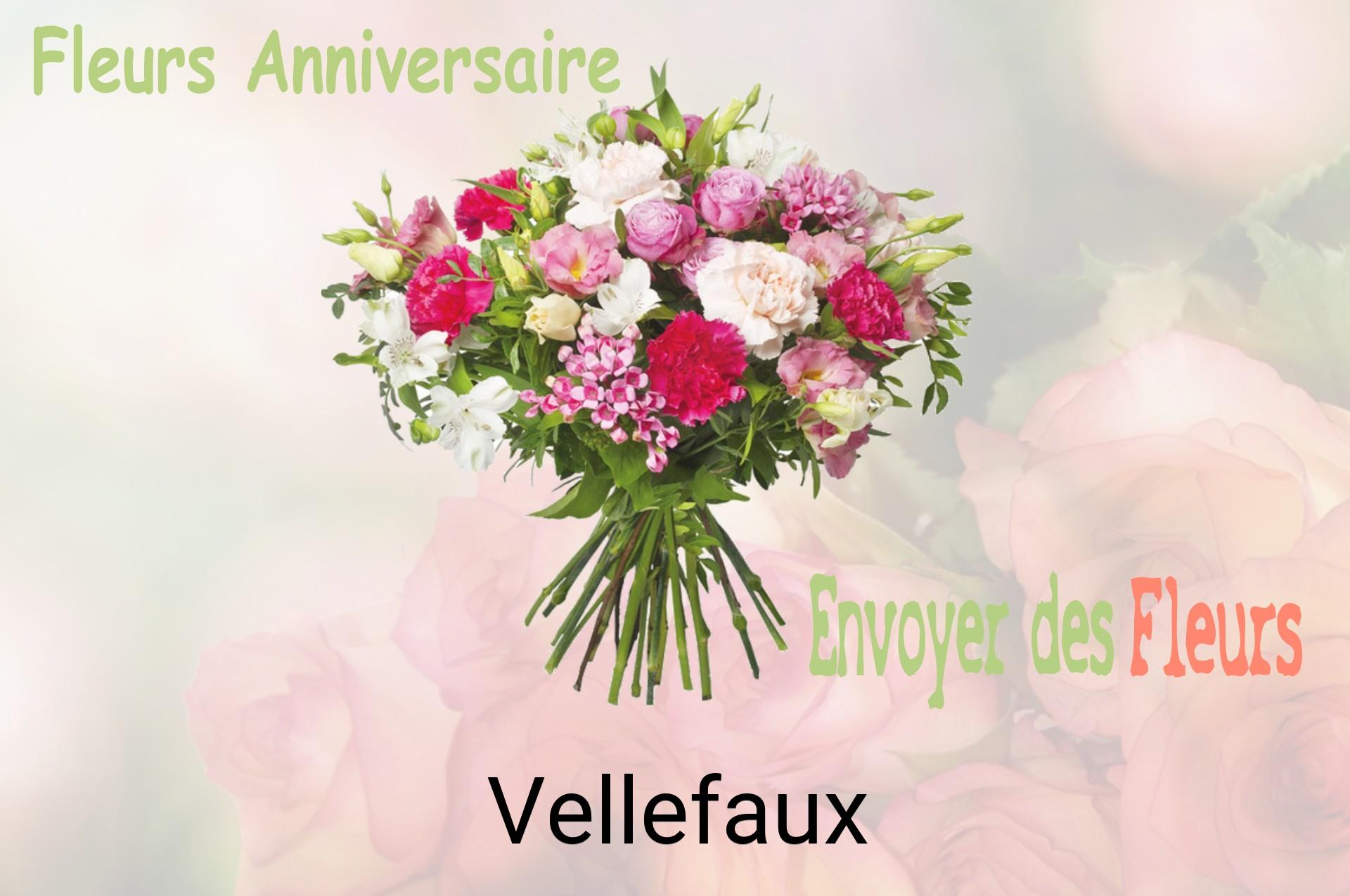 Bouquet de fleurs d’anniversaire livré à Vellefaux