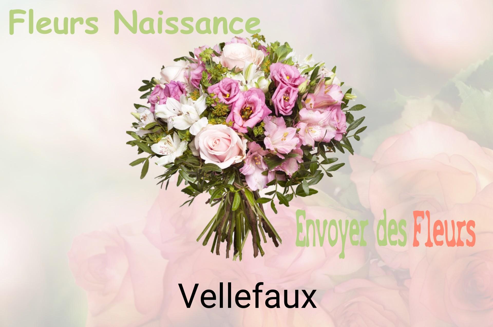Bouquet de fleurs de naissance livré à Vellefaux